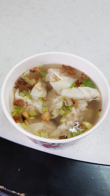 A bowl of taiwanese dumplings in Hualien.